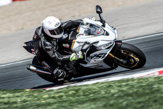 Photo sur circuit en virage Navarra